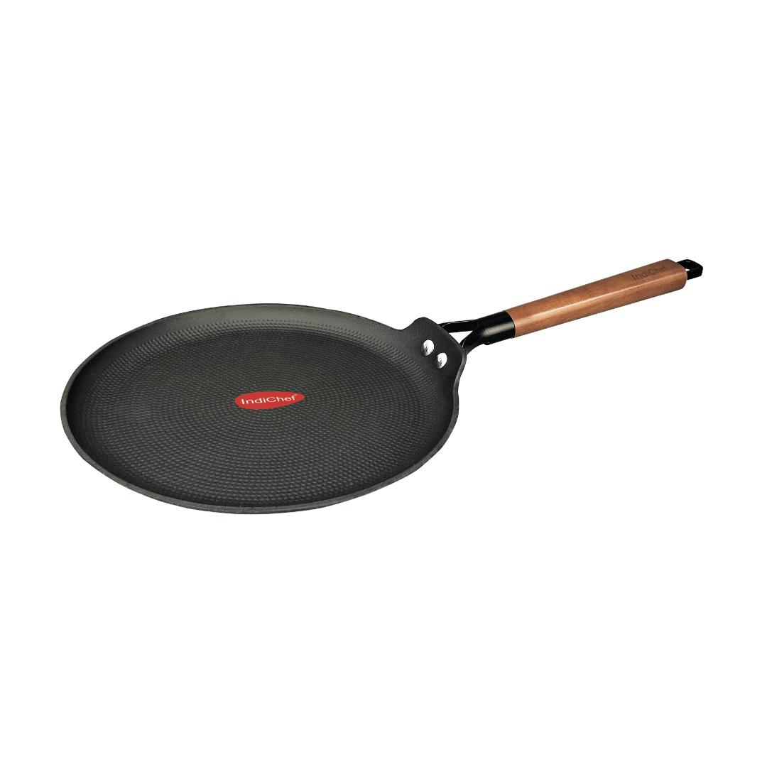 Indichef Titanium Coated Cast Iron Dosa Tawa