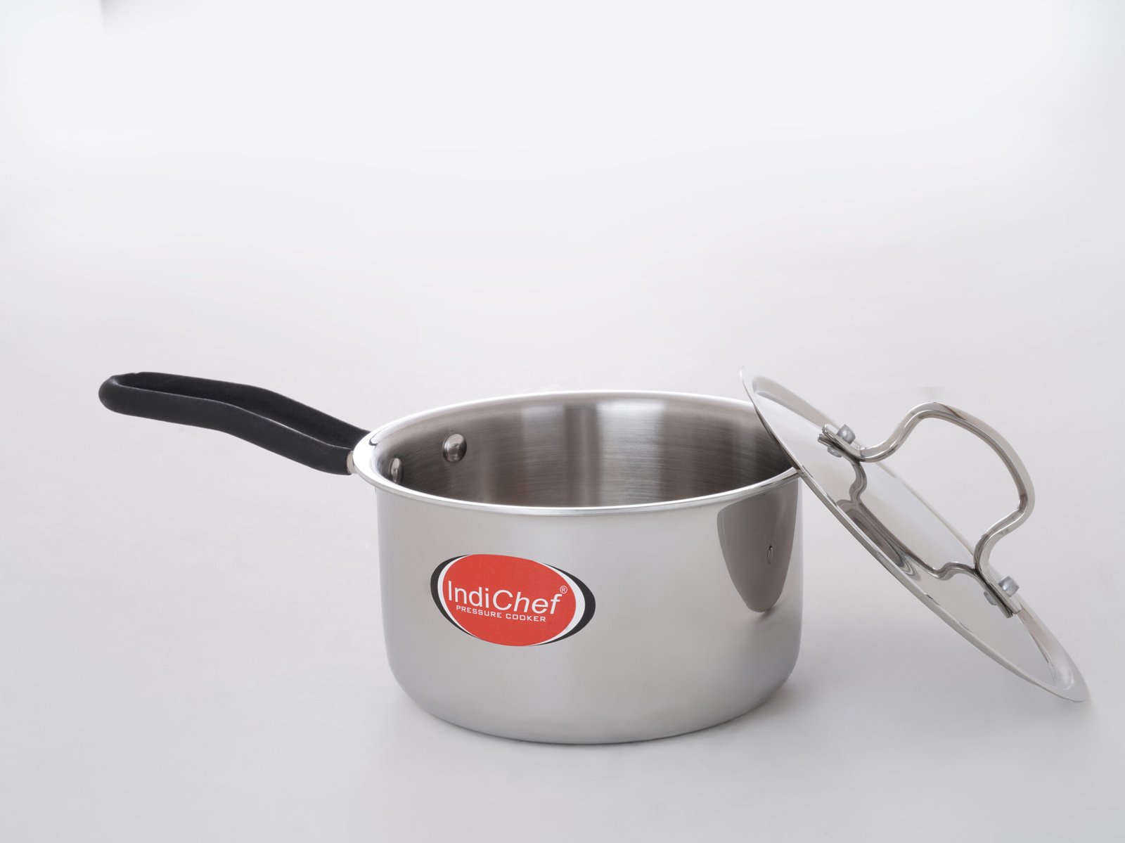 IndiChef Sauce Pan with Lid (Triply, Induction Bottom)